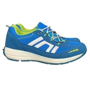 Zerotie Women's Hands Free Shoes Rocky Run Training Sneaker Gray Blue‎ Size 7.5